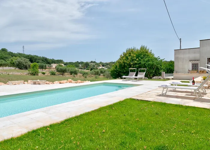 בית נופש Trullamia, Trullo Storico Con Piscina צ'יסטרנינו