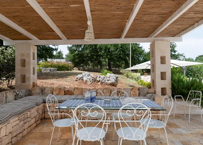 Trullamia, Trullo Storico Con Piscina